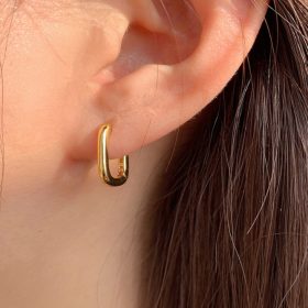 Kaelia | Sunflower Punk Hoop Earrings