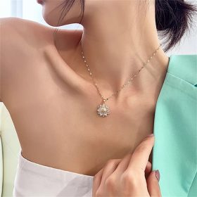 Elora | Sunflower Necklace