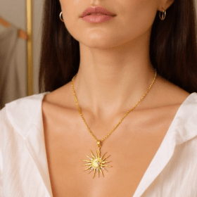 Nora | Lunar Moon Necklace